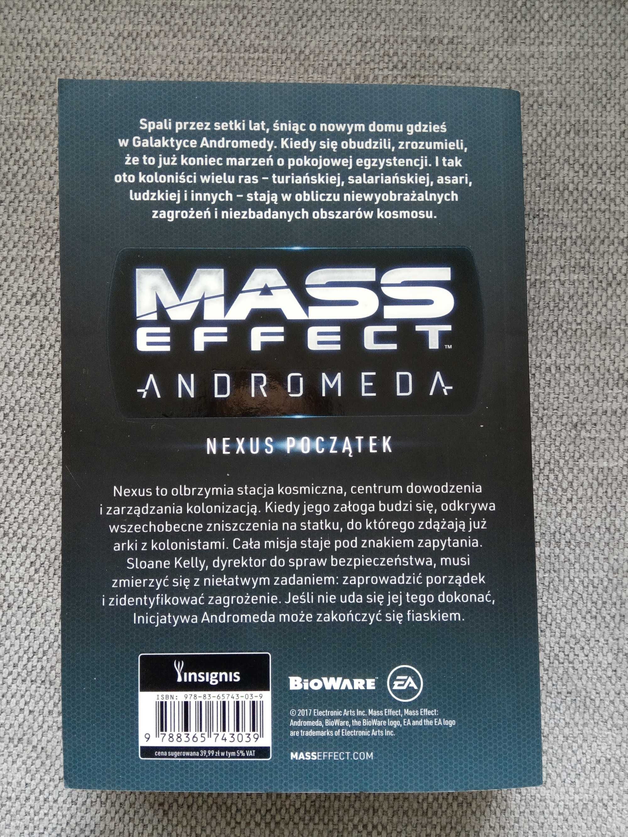 Mass Effect Andromeda - książka w stanie idealnym
