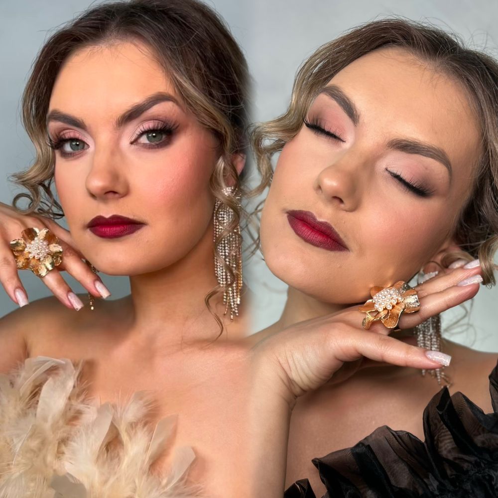 Makijaż okolicznościowy! Henna pudrowa !