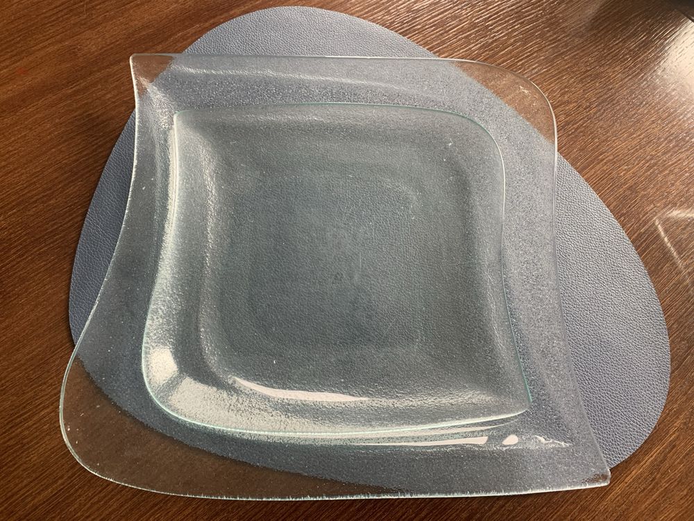 Zestaw 4 sztuki półmiski szklane, nowoczesny design