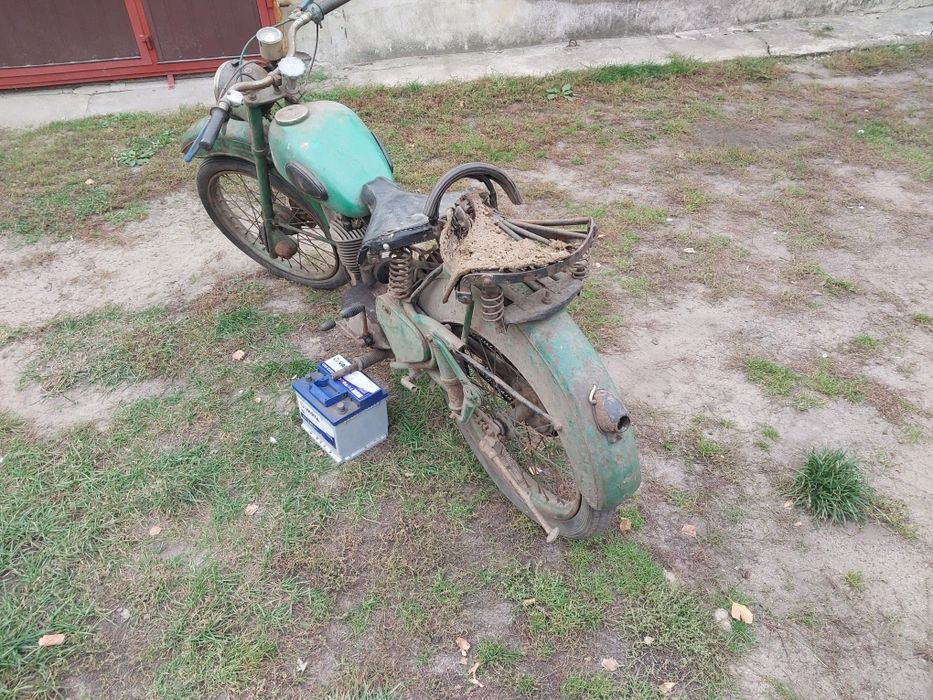 Motocykl Mińsk M1M  shl m 04 wfm wsk