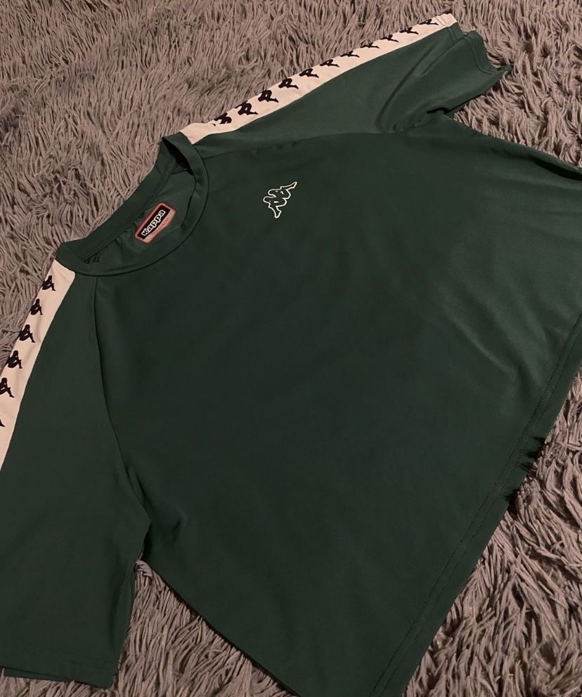 T-shirt Kappa zielona