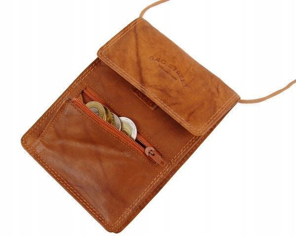 ETUI saszetka PASZPORTÓWKA na szyję dokumenty D78