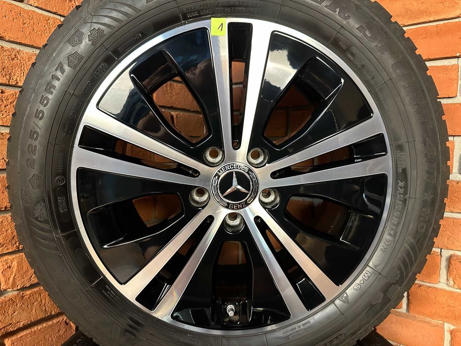 Koła Felgi 17 5x112 Mercedes E-Klasa W213 V-Klasa W447 Dunlop 2022
