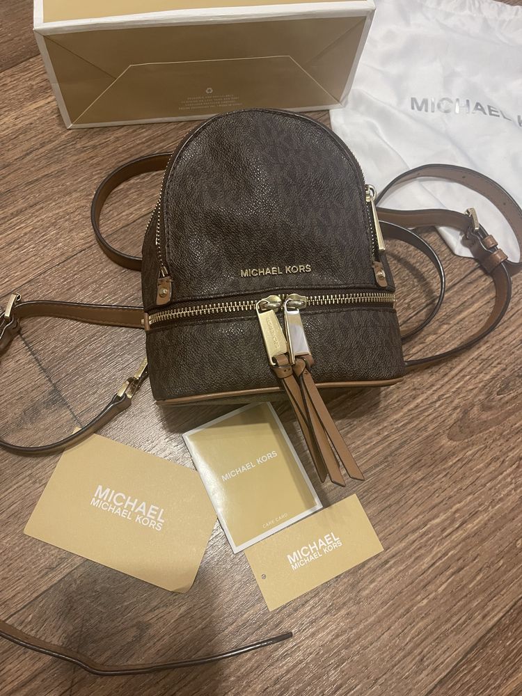 Рюкзак Michael Kors Кожа! Оригинал! Мини! Недорого