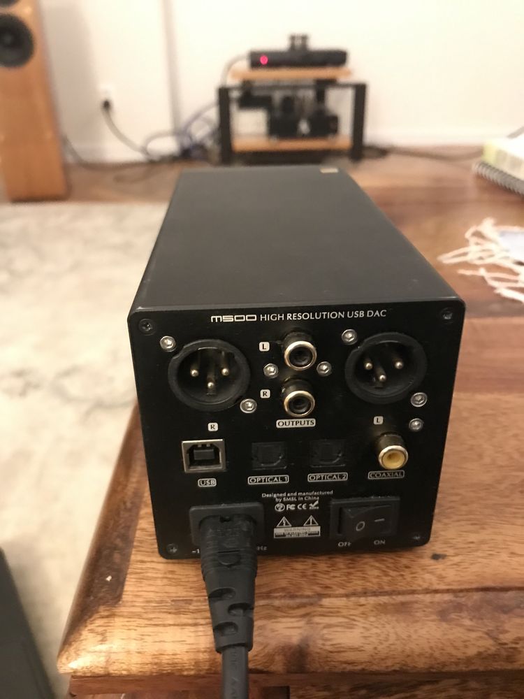 SMSL m500 dac tidal mqa