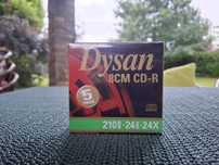 Dysan 8cm CD-R 210 MB/24 min, płyty 5 sztuk