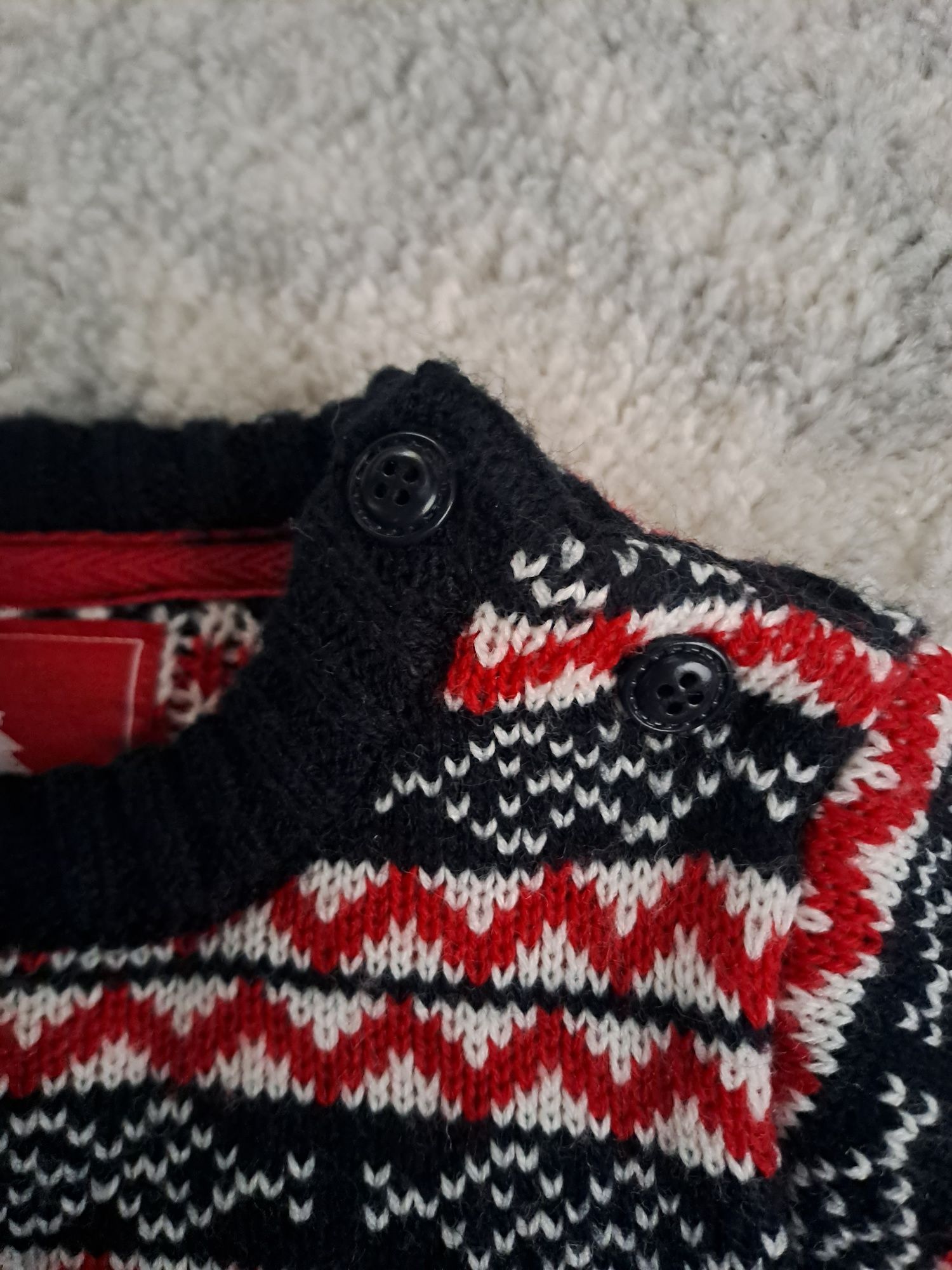 Sweterek świąteczny renifer sesja 74