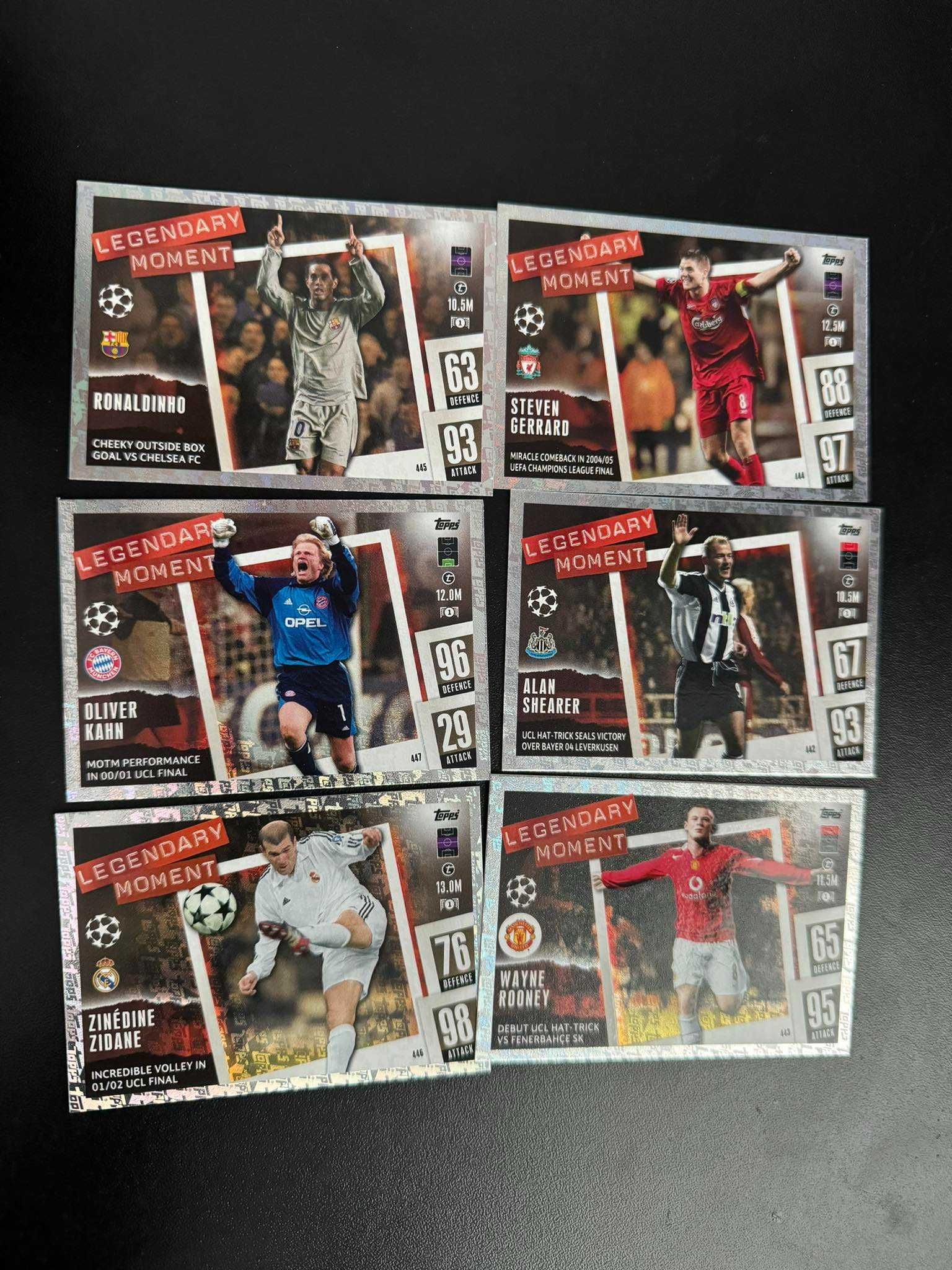 Karty Topps Match Attax Legendary Moment Zestaw