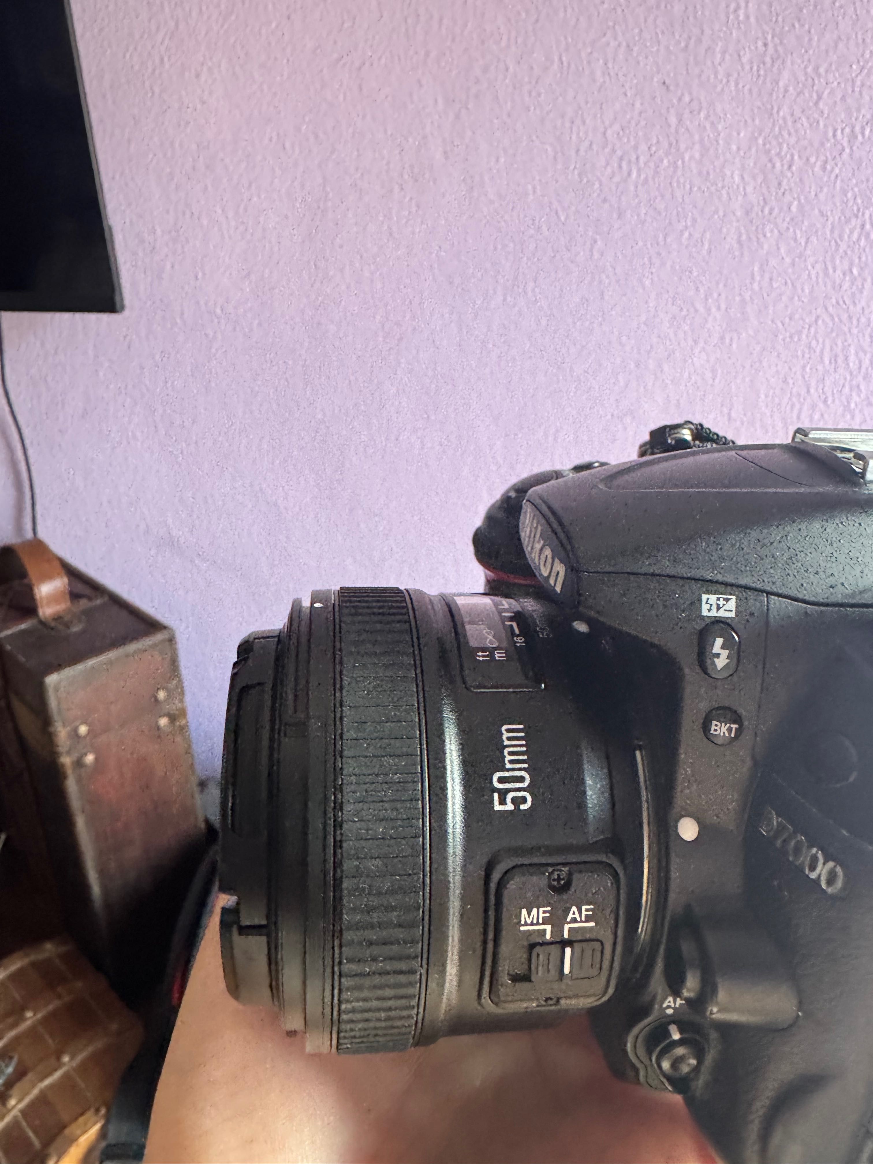 Nikon D7000 + objetiva 50mm + 18-70mm