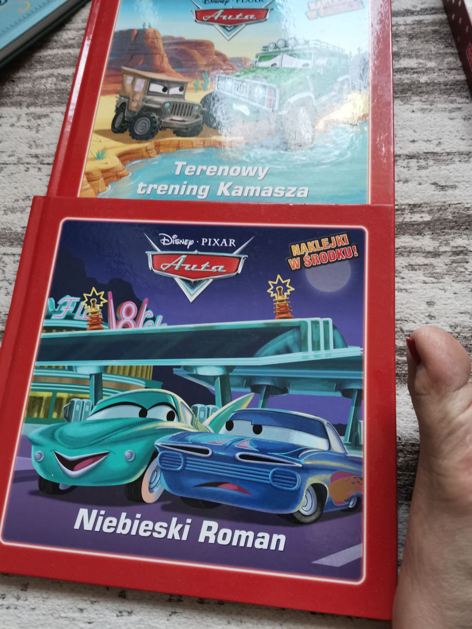 Książki z serii kultowego filmu Auta