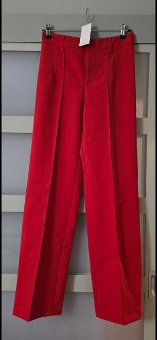 Прямі штани з декоративною строчкою ( Mango)