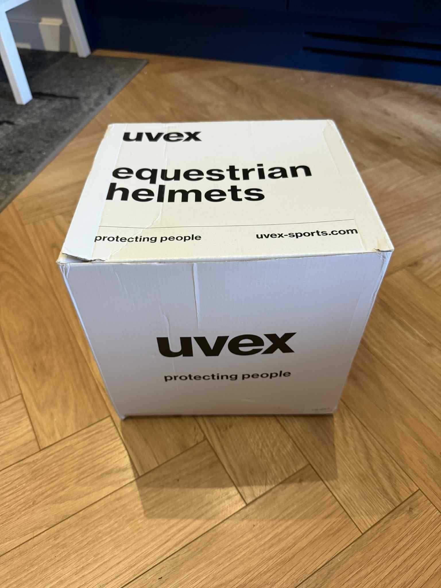 Kask jeździecki Uvex Exxential II mocca mat 55-57cm