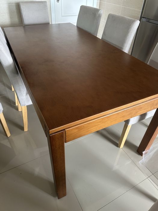 Mesa extensível madeira maciça