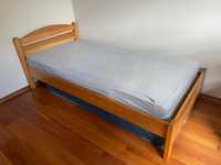 Rama łóżka + materac, 210 cm