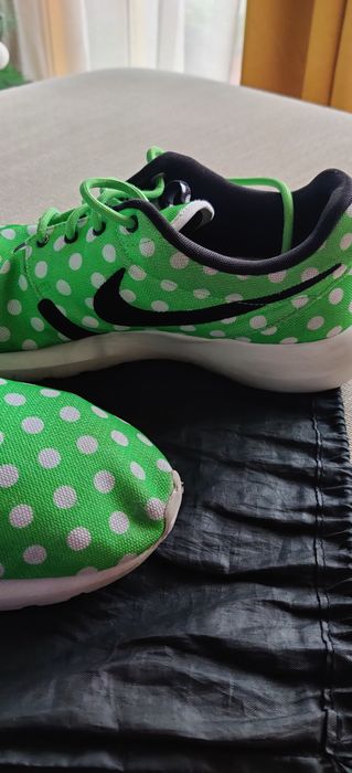 Nike Roshe NM QS "DOT PACK" GREEN STRIKE/ BLACK-WHITE
