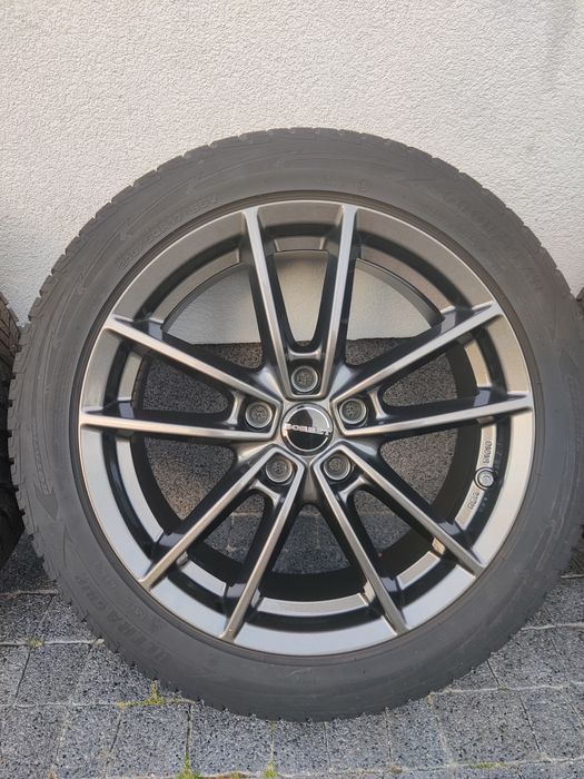 Koła zimowe Borbet 17" 5x108 TPMS Ford Focus MK4 Mondeo Volvo Peugeot