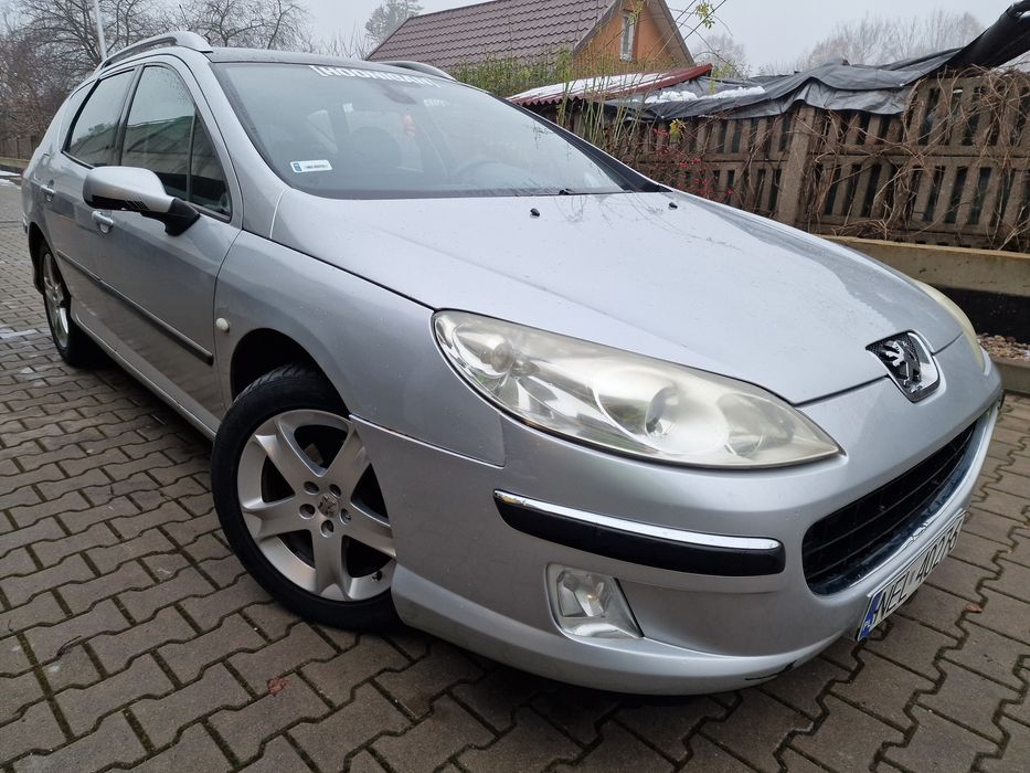 Peugeot 407 SW 2.0HDI 136KM. 6-cio biegowy. Panorama.