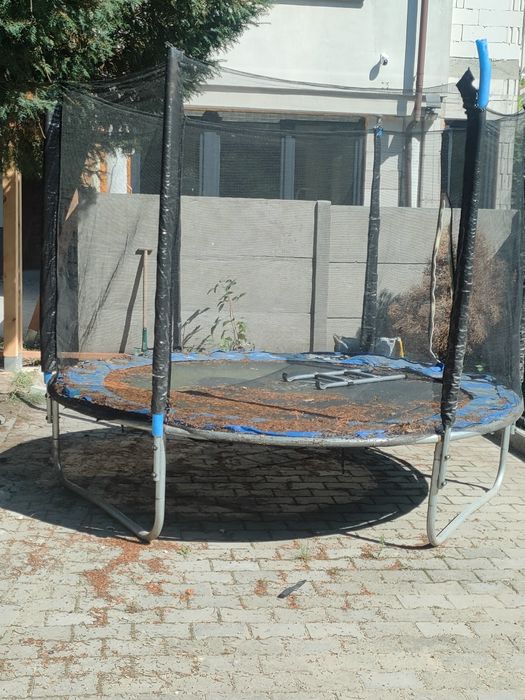 Trampolina w dobrym stanie