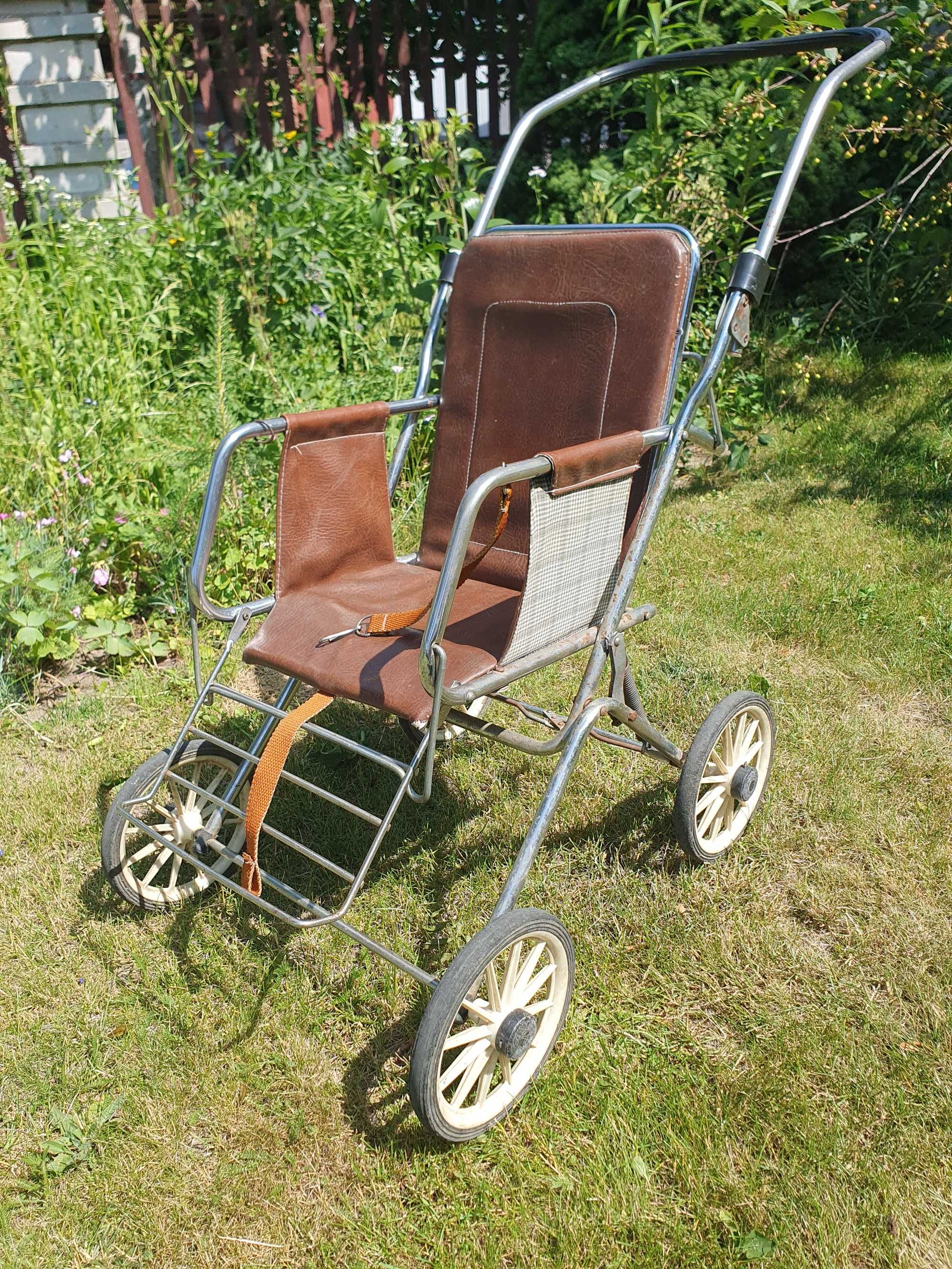 Wózek spacerówka retro prl zabytek lata 80-te