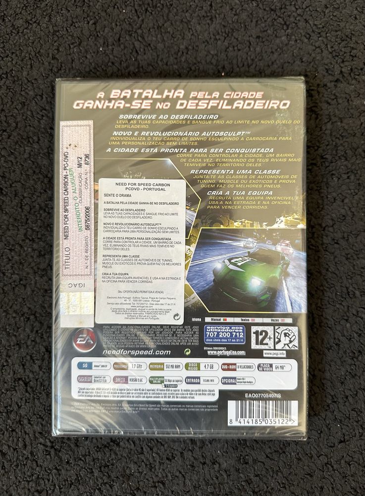 Need for Speed - Carbon 2006 (Selado de colecionador)