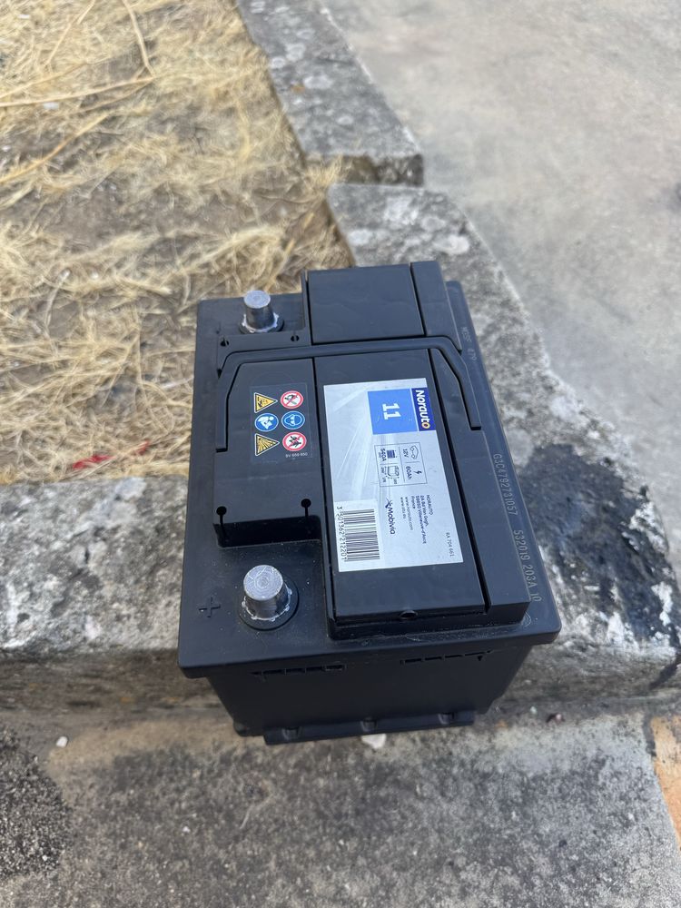 Bateria Norauto 60Ah 12V 540A – Quase nova – Excelente estado!