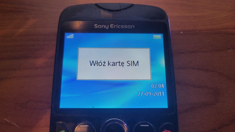 Telefon Sony Ericsson TXT CK13i czarny