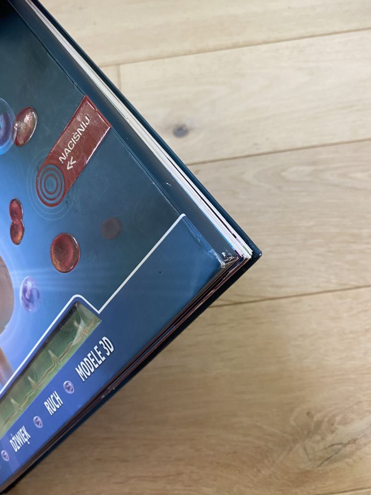 Aktywna Nauka Ludzkie ciało 3d pop up anatomia unikat bicie serca