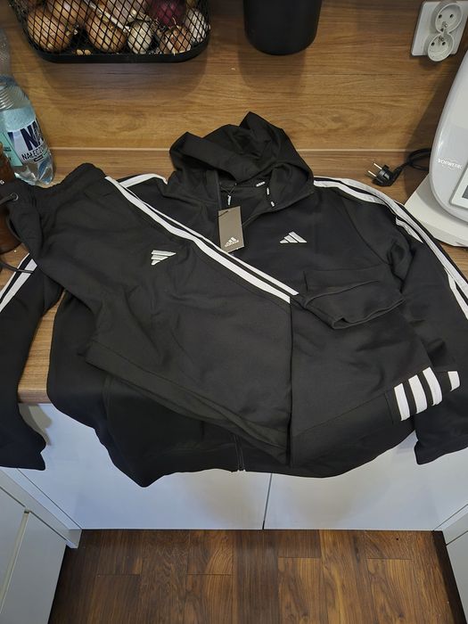 Dres Adidas roz L premium kaptur