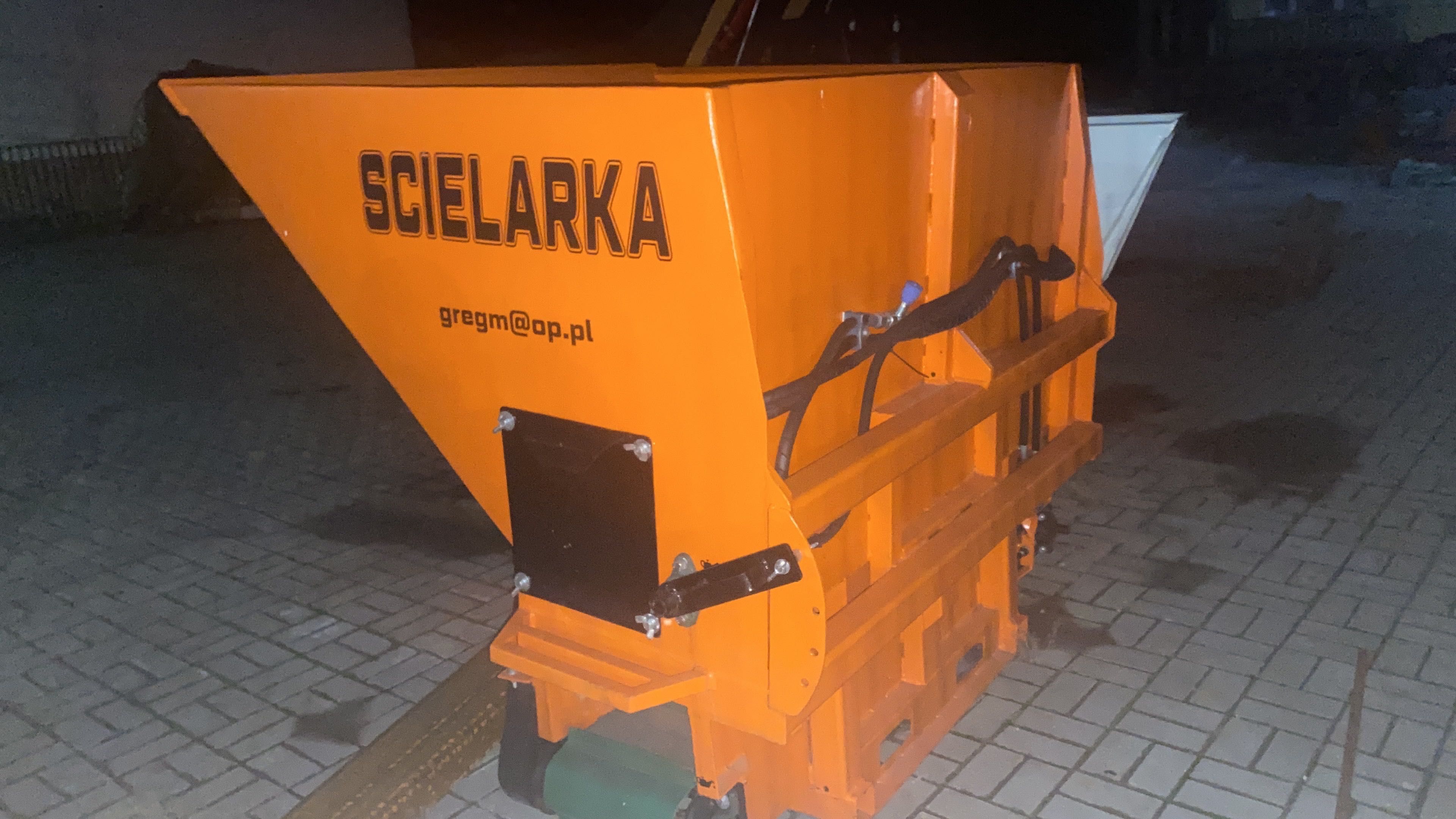 Łyżka szufla do piasku scielarka piaskarka separat