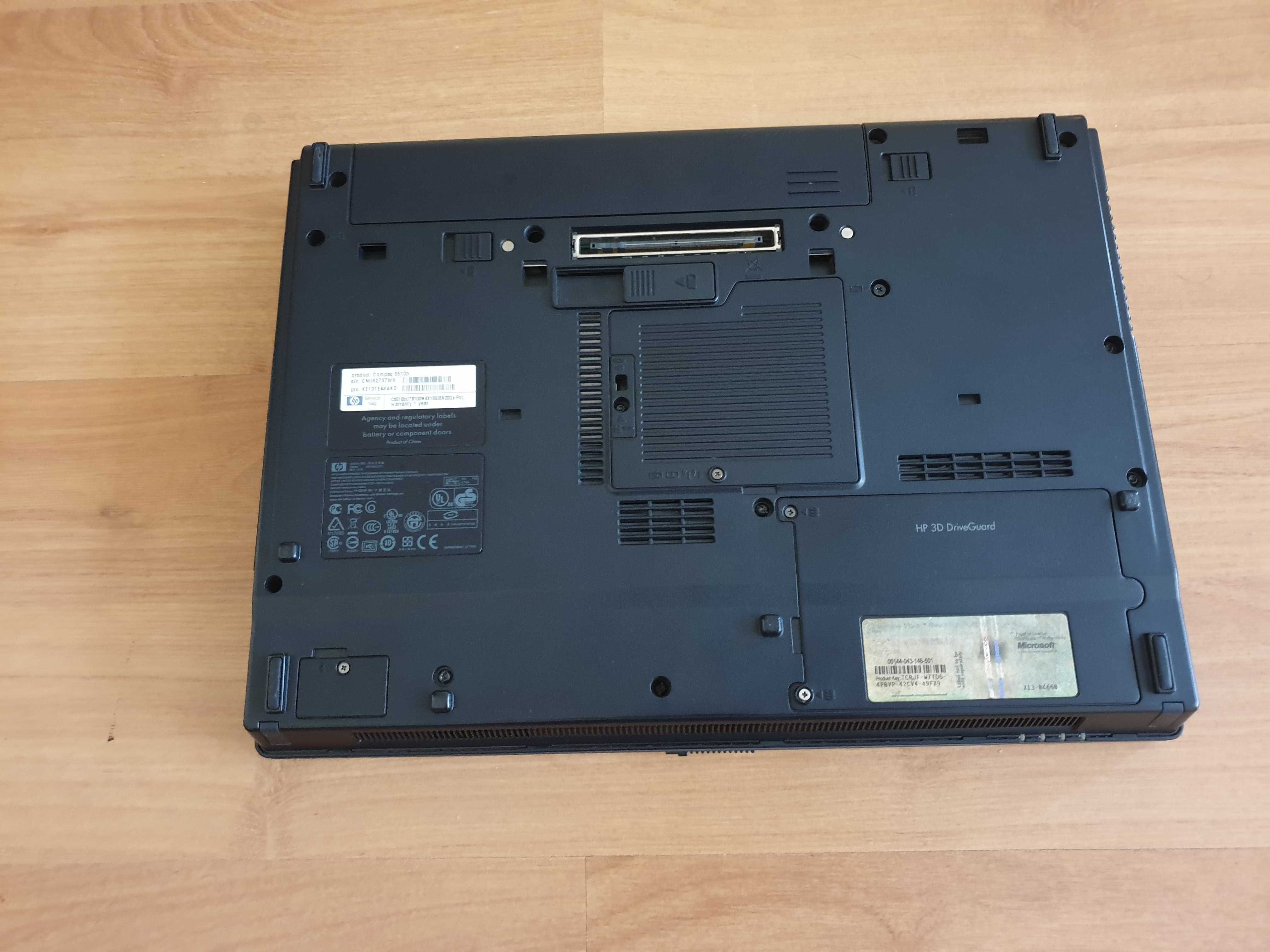 Laptop HP compaq 6510b