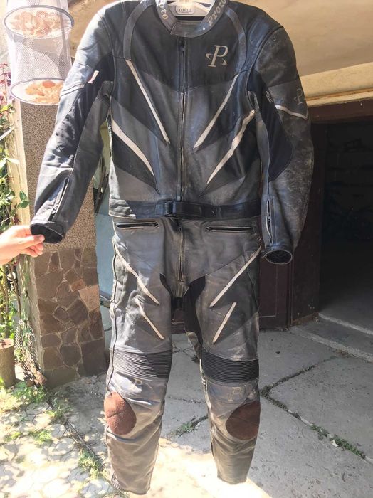 Мотокостюм раздельный Proto Protec Leather Motorcycle, размер 54.