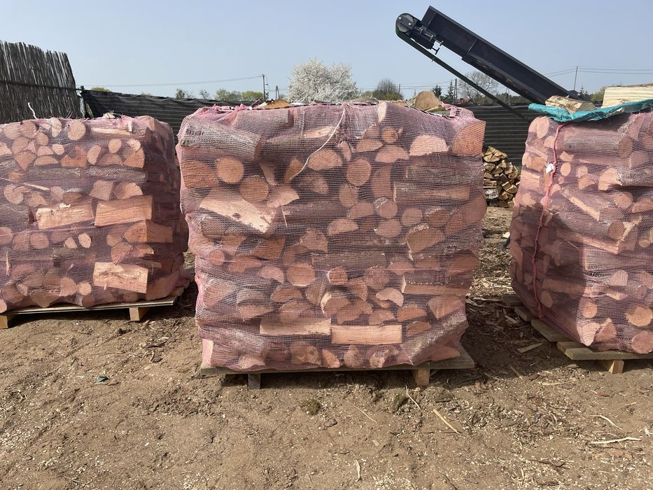 Drewno opałowe . Cięte i łupane Dąb , Grab