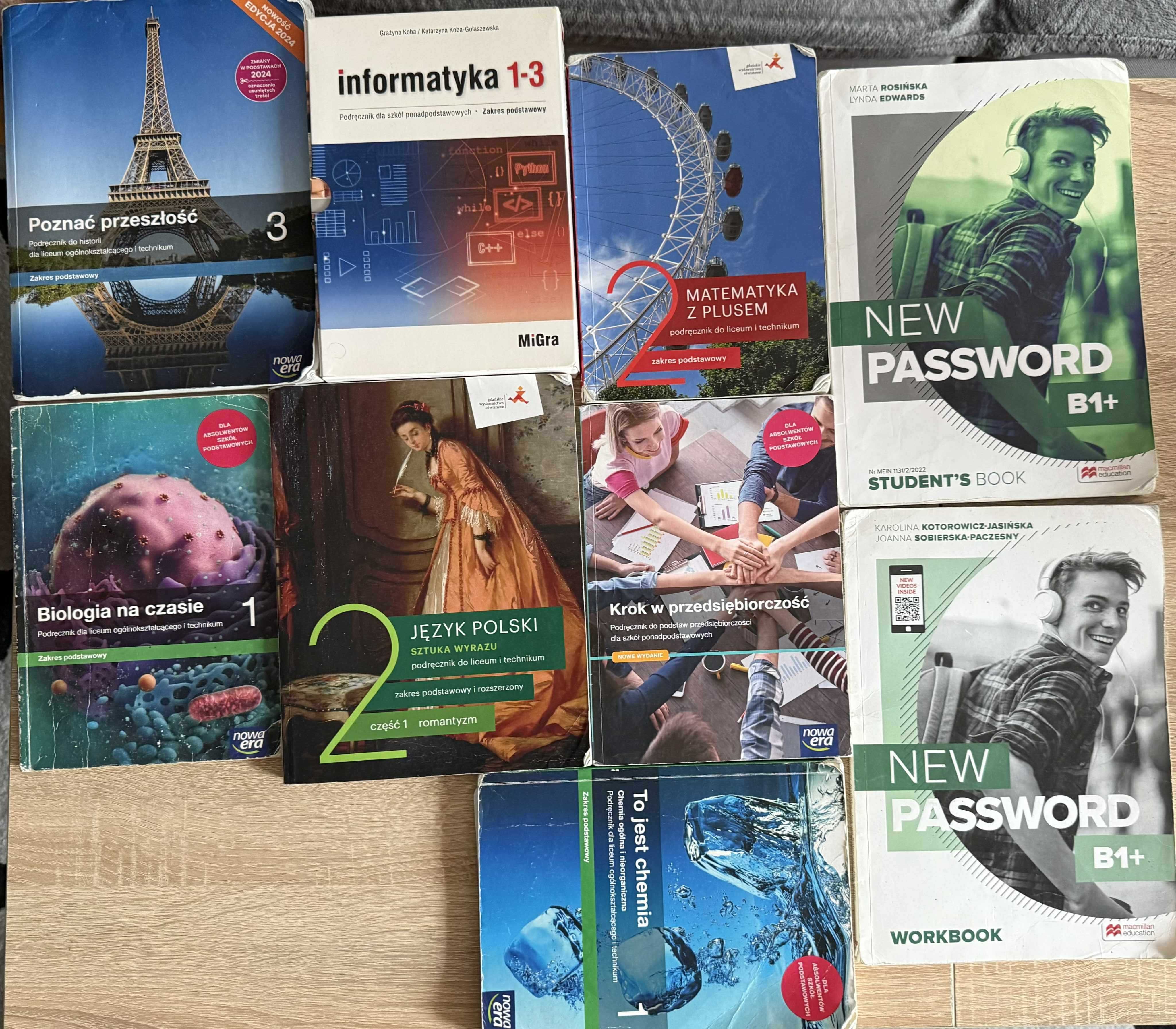 KSIĄŻKI 2 KLASA technikum/liceum