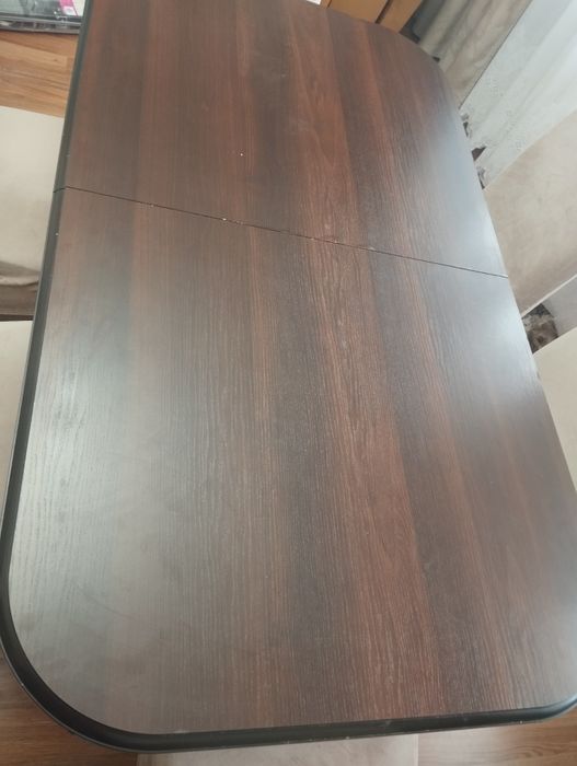 Komplet stołowy do salonu stół + 6 krzeseł