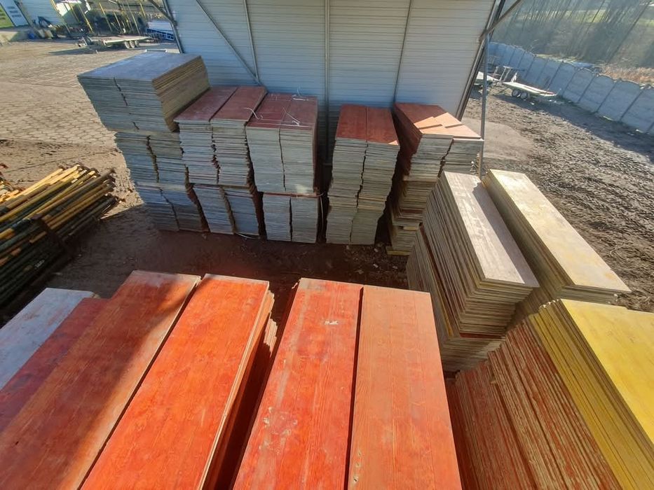 Blaty płyty stropowe okuwane sklejka szalunkowa Peri Doka szalunek