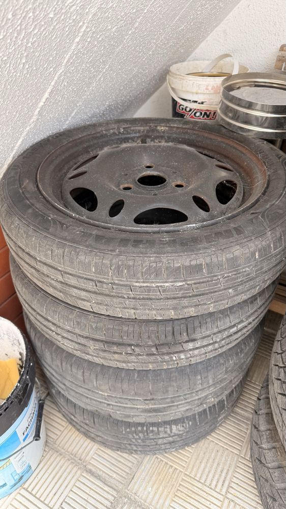 Jantes com pneus smart fortwo