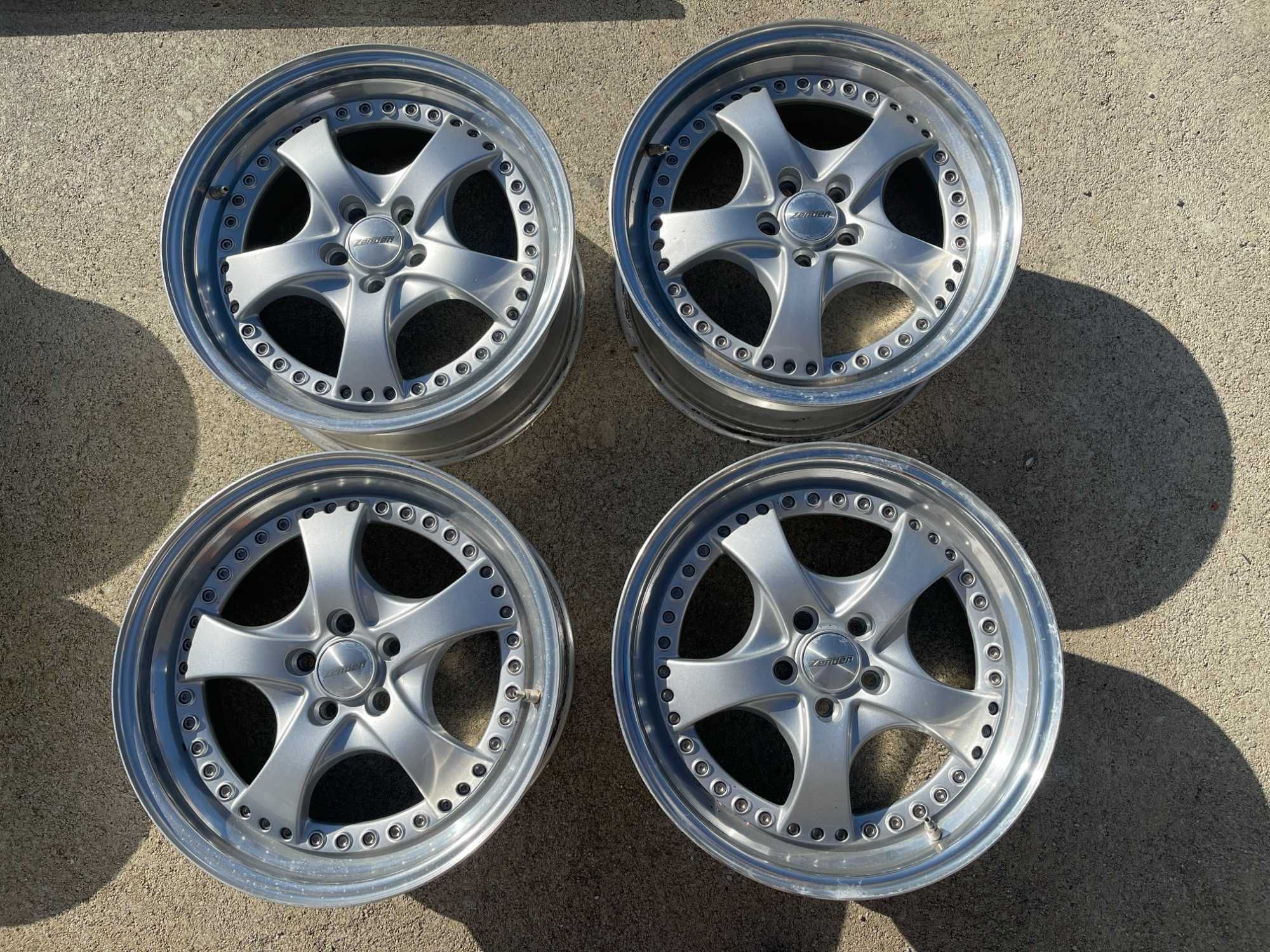 4 Jantes Zender Tripartidas Abas polida 17 5x100