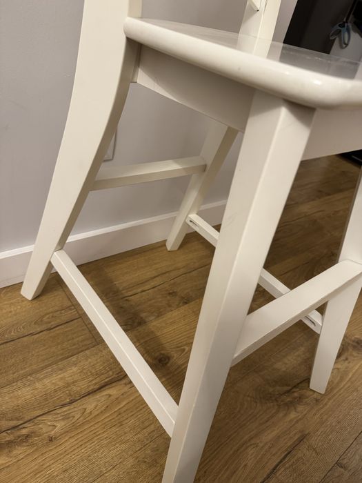 Krzesełko Ikea Ingolf białe