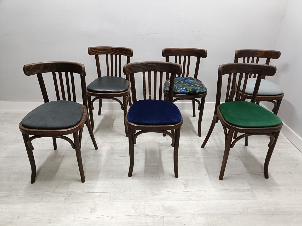 Krzesła gięte Thonet Fameg Radomsko klasyczne po renowacji