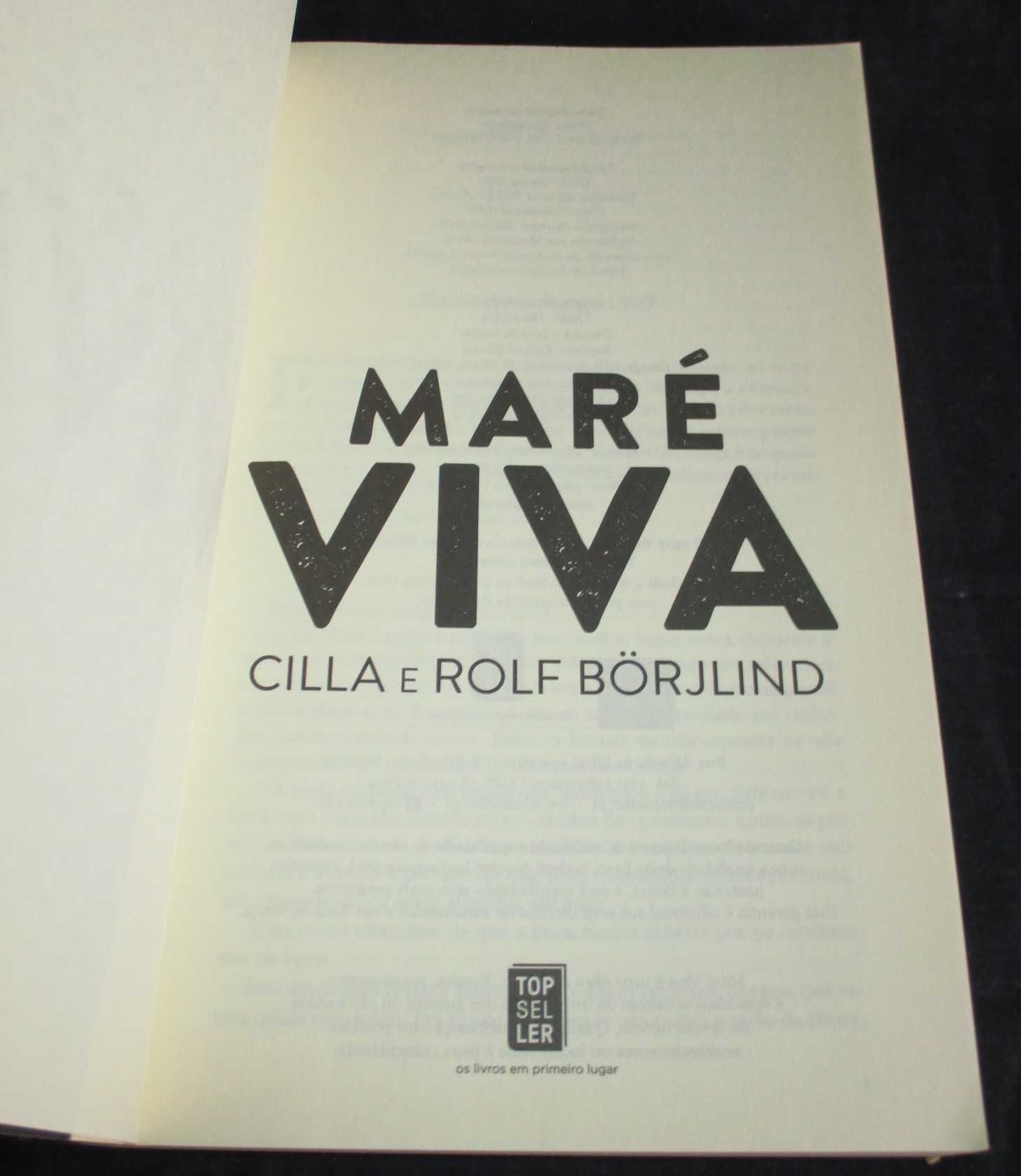 Livro Maré Viva Cilla Börjlind e Rolf Börjlind