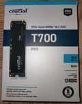 Crucial T700 2TB (NVMe M.2 SSD PCIe Gen5, 12400MB/s odczyt)
