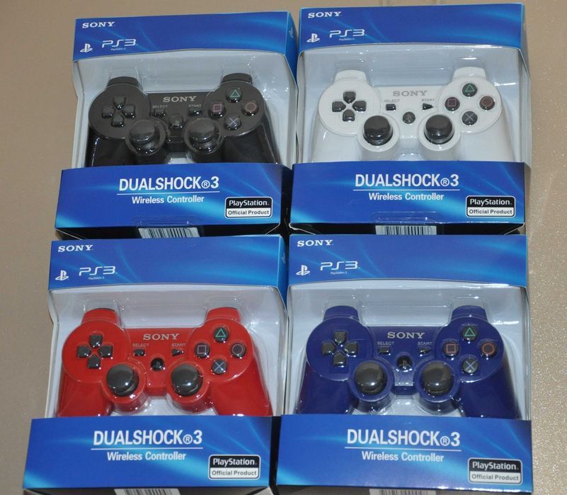 Беспроводной джойстик на пс3 бездротовий геймпад ps3 белый