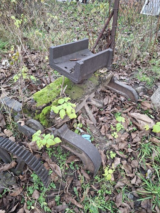 Kierat konny zabytkowy mechanizm rolniczy