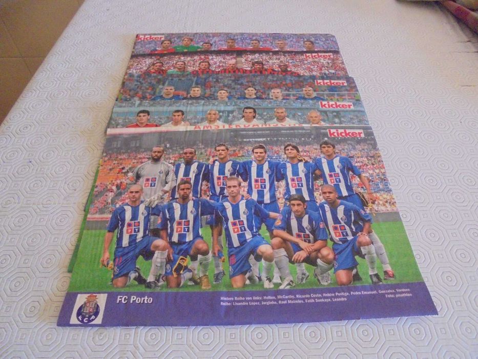 Posters de futebol da Champions League 2005-06