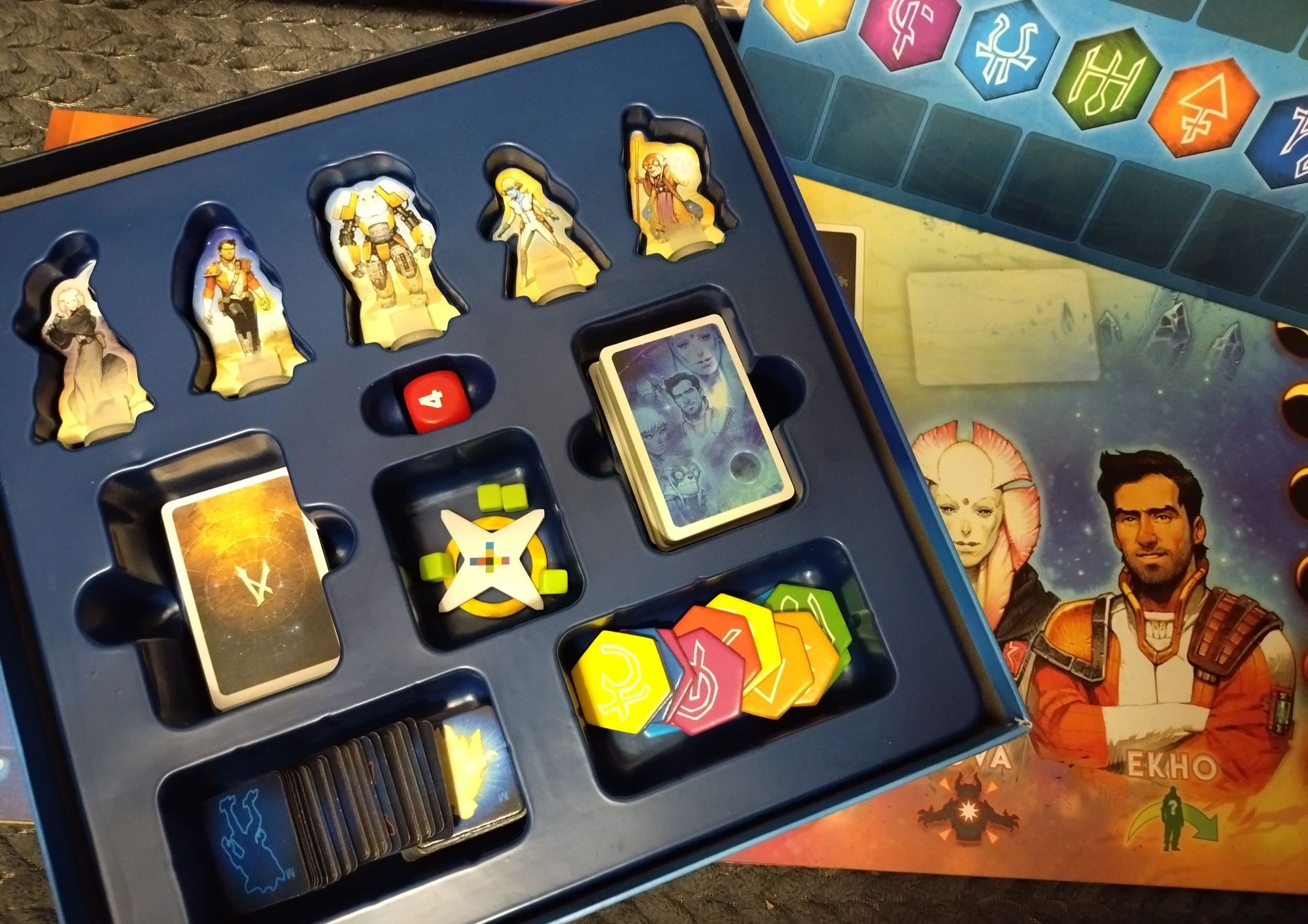 Настільні ігри: Rising 5,  Капітани зорельотів, Ганімед, Tokaido
