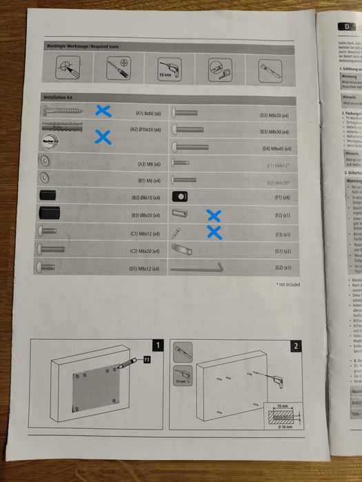 Uchwyt HAMA 118626 Fullmotion XL VESA 800x600 46''-90''