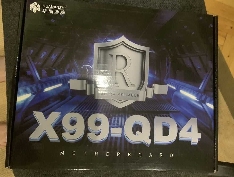 Huananzhi X99 Qd4+Xeon 2660 v3+ddr4 16gb+ M2 на 128gb