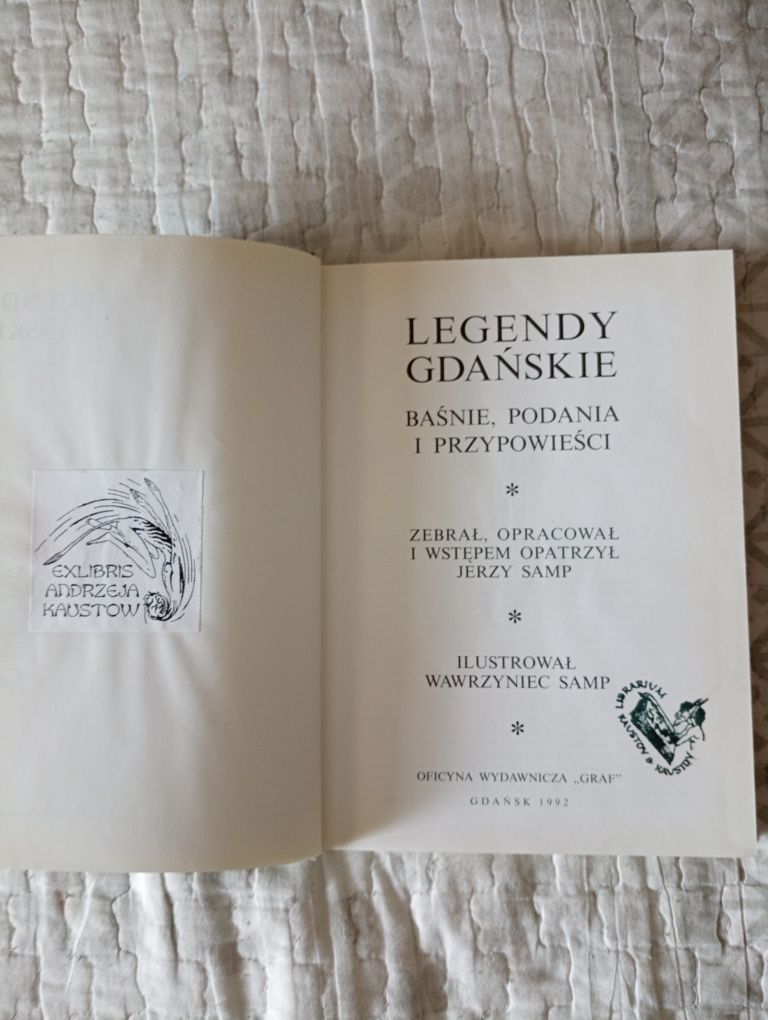 Продам книгу Legendy Gdanskie