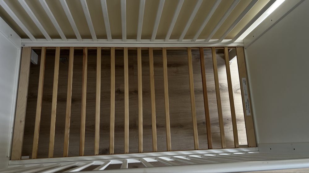 Łóżeczko dziecięce Woodies z materacem