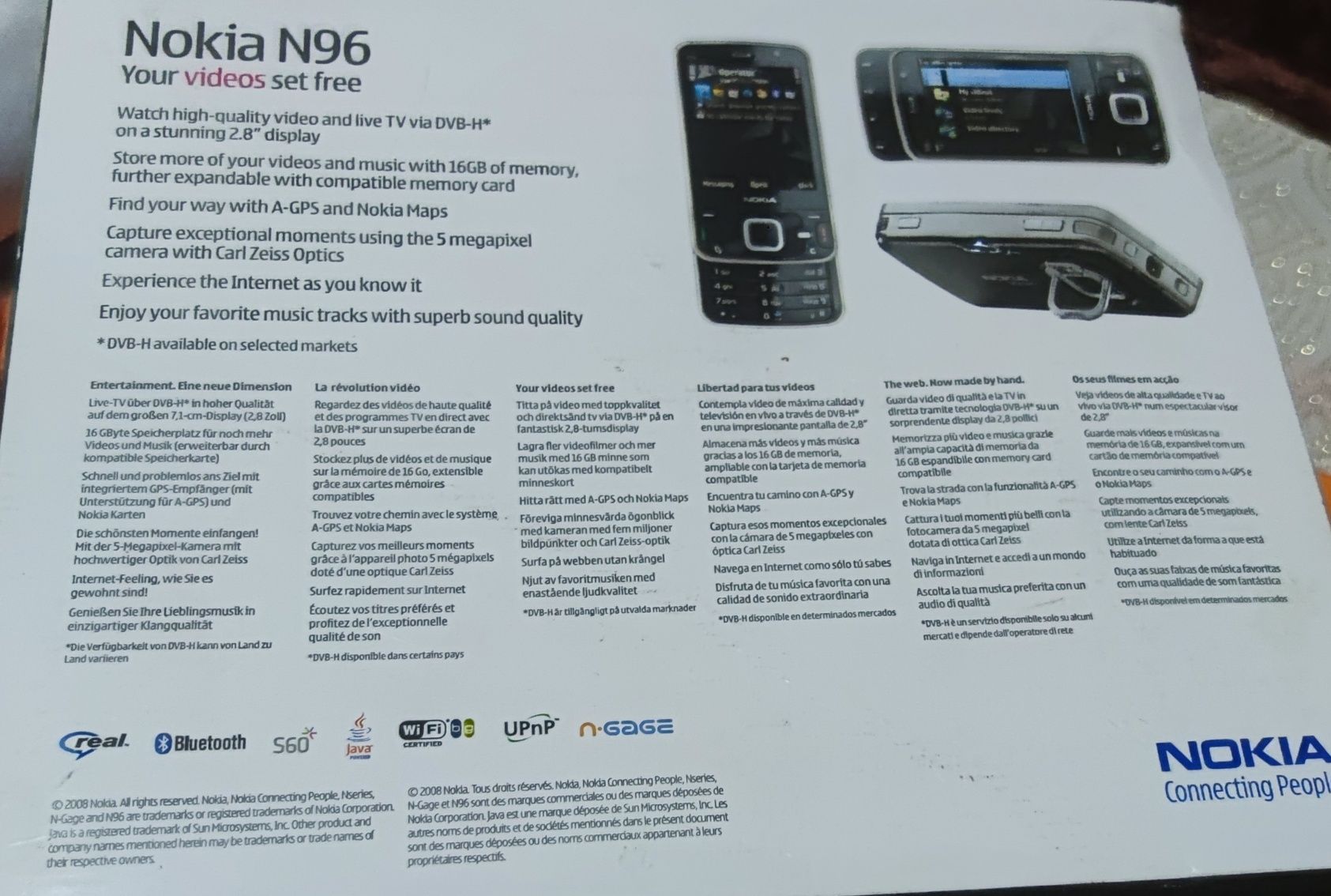 Nokia n96 desbloqueado